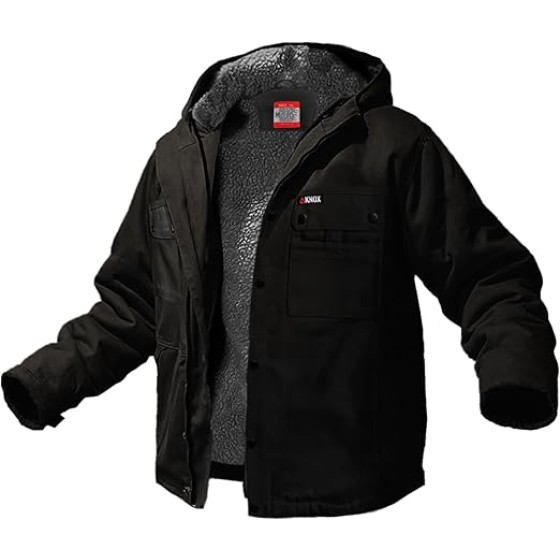 Knox Nexon Heavy Duty FR Sherpa Jacket Men, Platinum FR Insulation, 100% Comfort & Warmth, Fit to Size